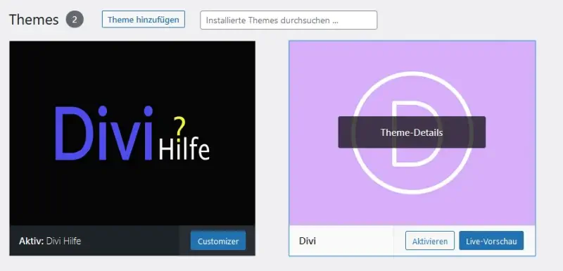 Divi richtig updaten