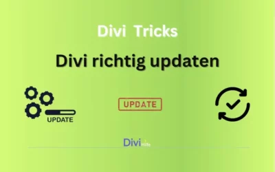 Divi richtig updaten